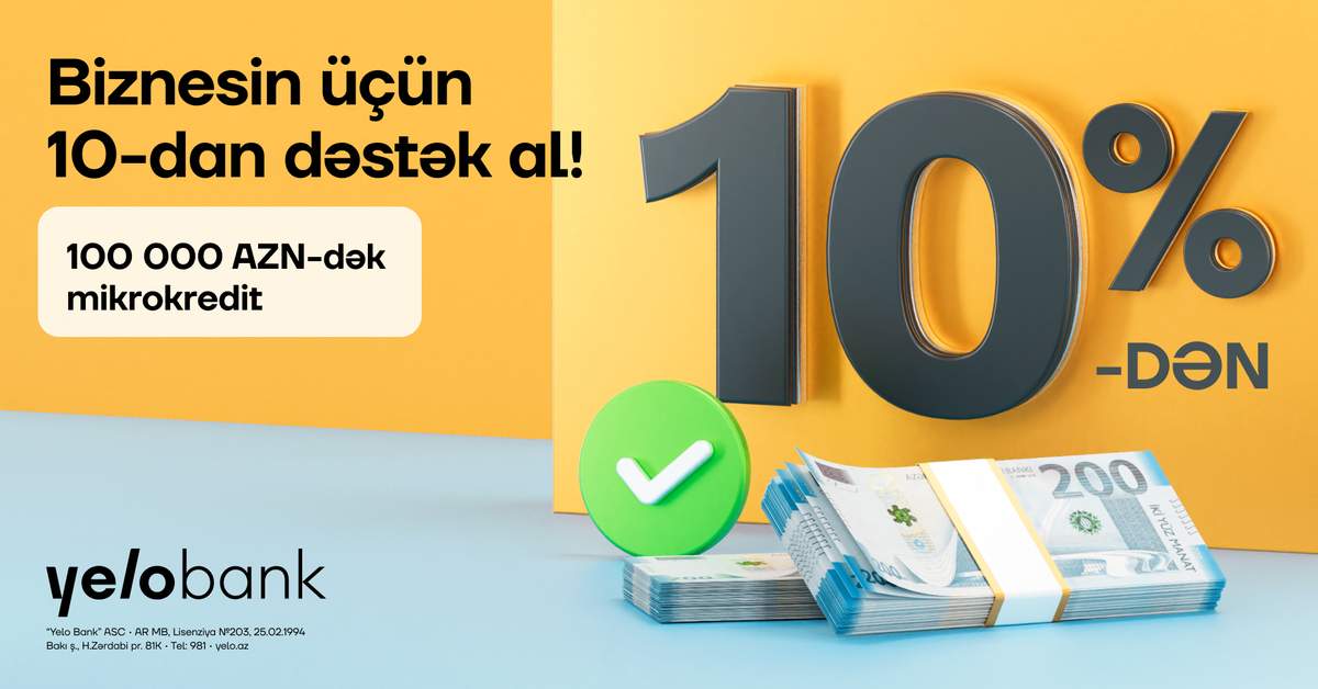 Biznesin üçün 10-dan dəstək al! Biznesin üçün 10-dan dəstək al!
