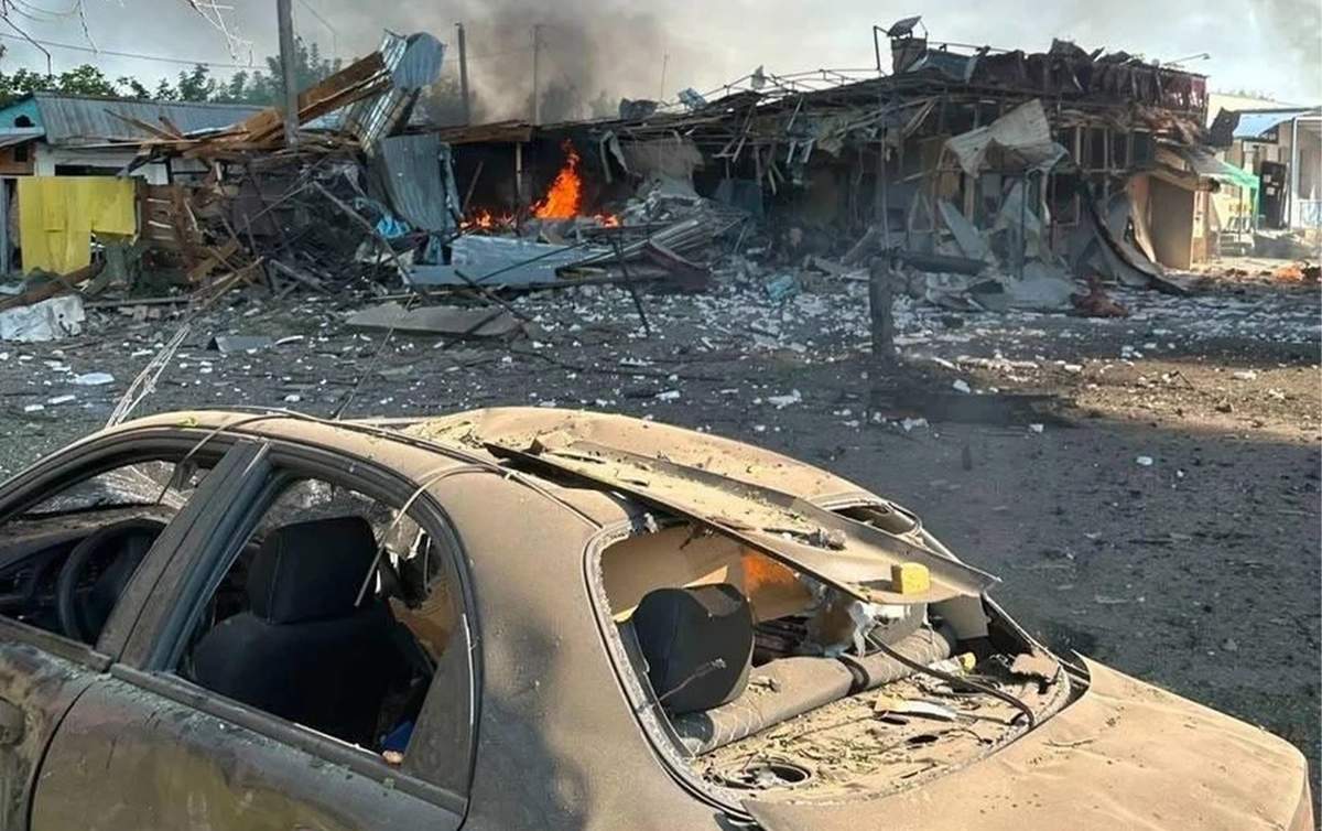 Rusiya Xarkovu vurdu - 17 ölü var Rusiya Xarkovu vurdu - 17 ölü var