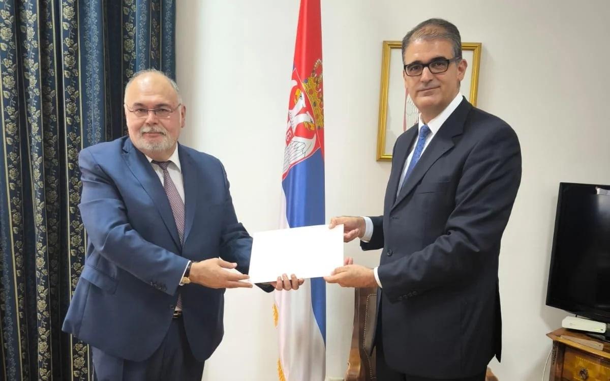 Səfirimiz Belqradda diplomatik fəaliyyətə başladı