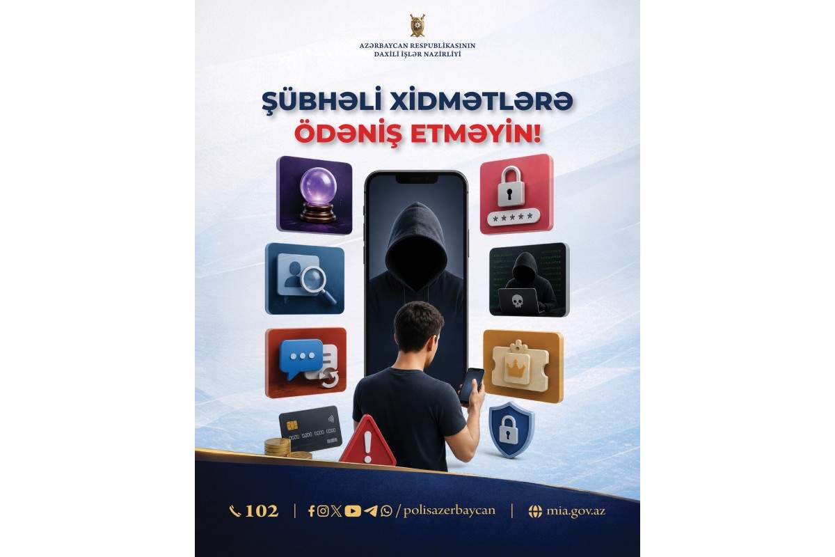 DİN vətəndaşlara xəbərdarlıq etdi: Saxta xidmətlər göstərilir DİN vətəndaşlara xəbərdarlıq etdi: Saxta xidmətlər göstərilir