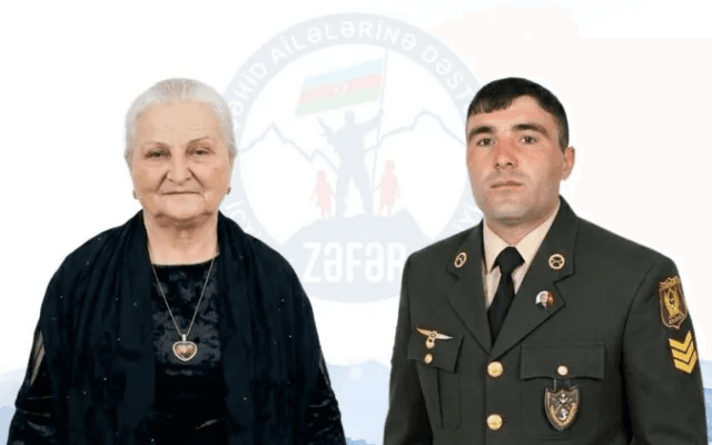 Şəhid anası vəfat edib