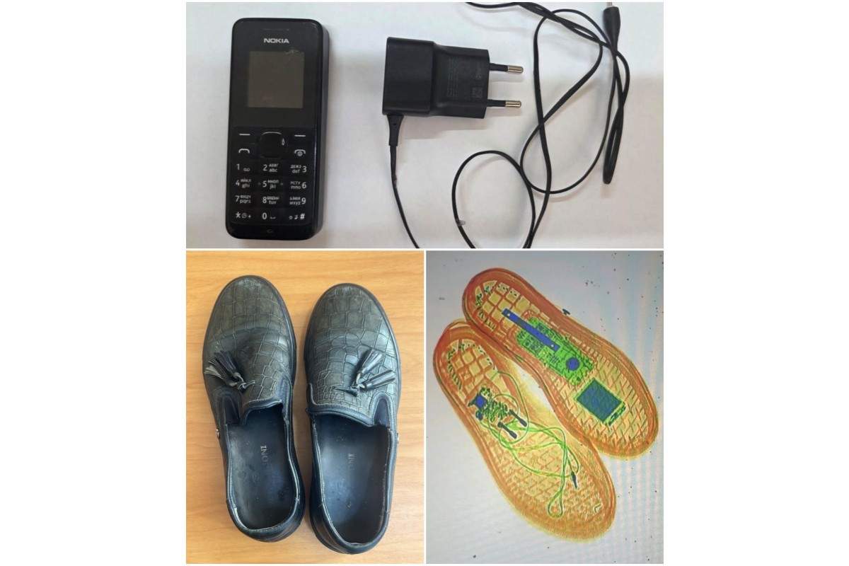 Məhbus üçün gizlicə telefon gətirdi yaxalandı Məhbus üçün gizlicə telefon gətirdi yaxalandı