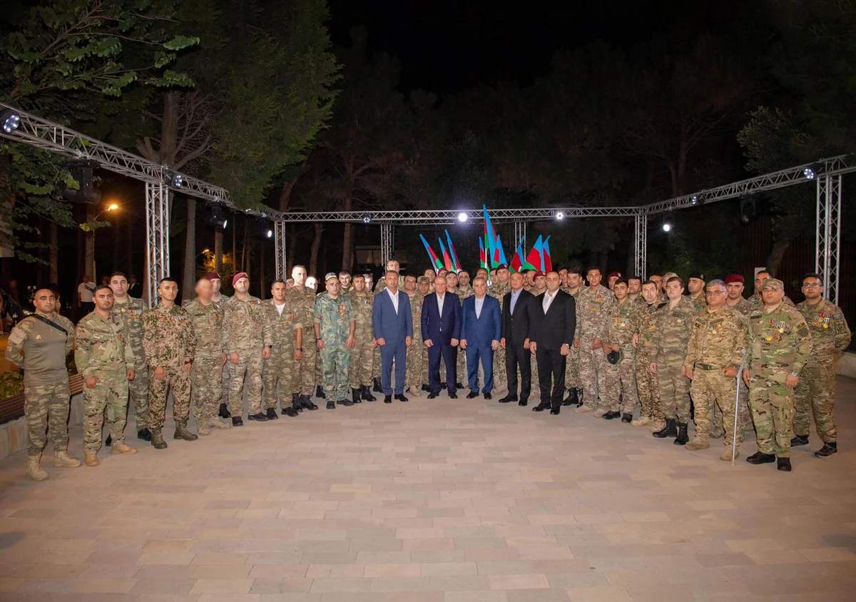 DTX-nin "Bilgəh" İstirahət mərkəzində Vətən müharibəsi iştirakçıları ilə görüş təşkil edilib DTX-nin "Bilgəh" İstirahət mərkəzində Vətən müharibəsi iştirakçıları ilə görüş təşkil edilib