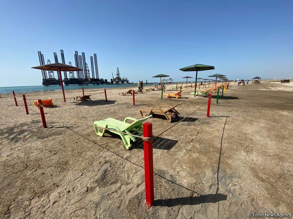 Çimərliklərdə dəniz suyunun temperaturu açıqlandı Çimərliklərdə dəniz suyunun temperaturu açıqlandı