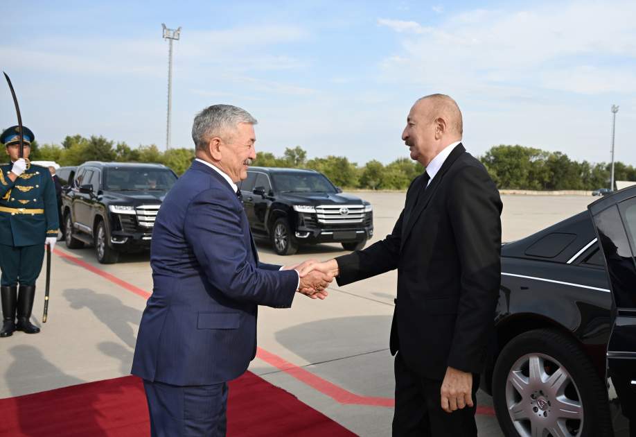 Prezident İlham Əliyevin Qırğızıstana səfəri başa çatdı Prezident İlham Əliyevin Qırğızıstana səfəri başa çatdı