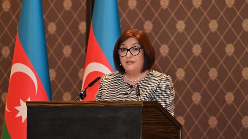 Sahibə Qafarova Cenevrədə diplomatik korpus təmsilçiləri ilə görüşdə çıxış edib Sahibə Qafarova Cenevrədə diplomatik korpus təmsilçiləri ilə görüşdə çıxış edib
