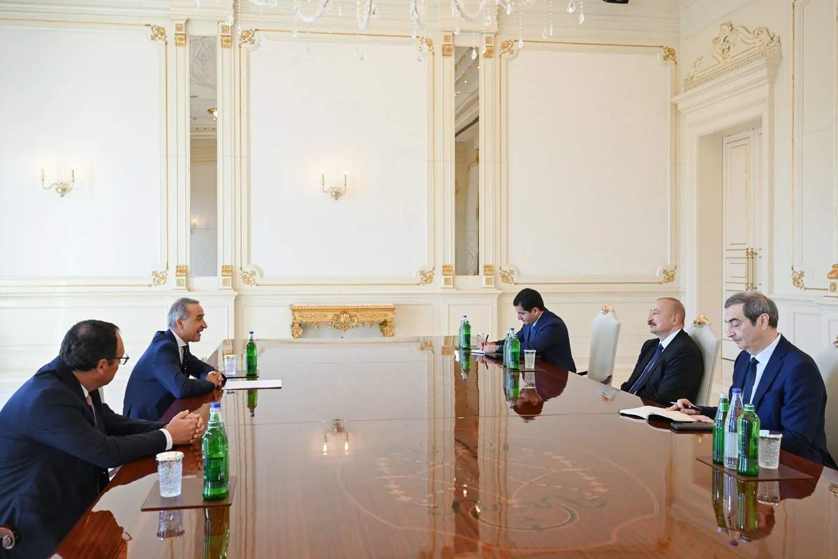 İlham Əliyev ATƏT Parlament Assambleyasının prezidentini qəbul edib İlham Əliyev ATƏT Parlament Assambleyasının prezidentini qəbul edib