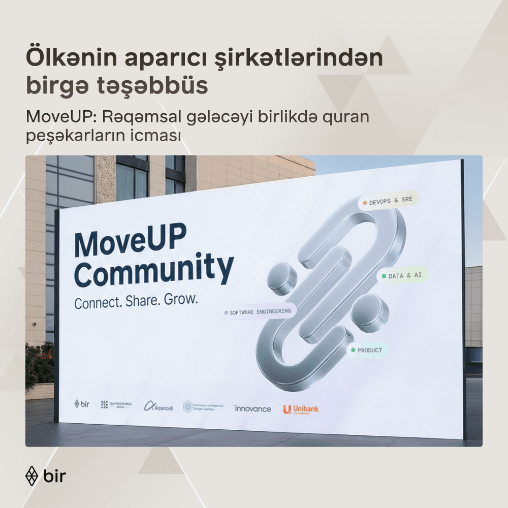 Azərbaycanın aparıcı maliyyə və texnologiya liderlərindən “MoveUP” təşəbbüsü