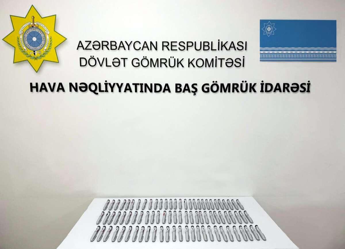 Bakıya gələn sərnişində gizlədilən dərman vasitələri aşkarlanıb