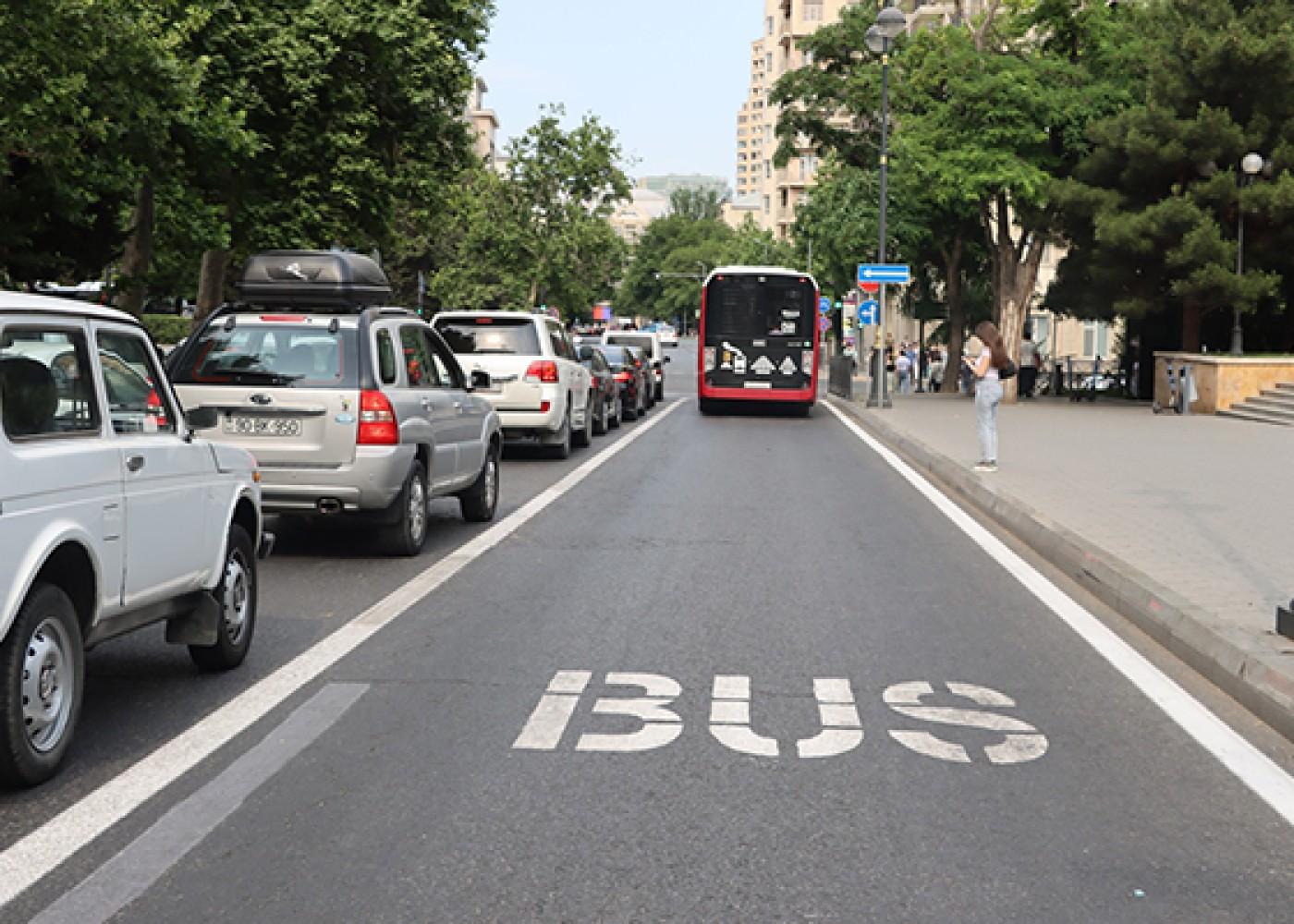 Velosipedçilərə xəbərdarlıq: Avtobus zolağına girsəniz...