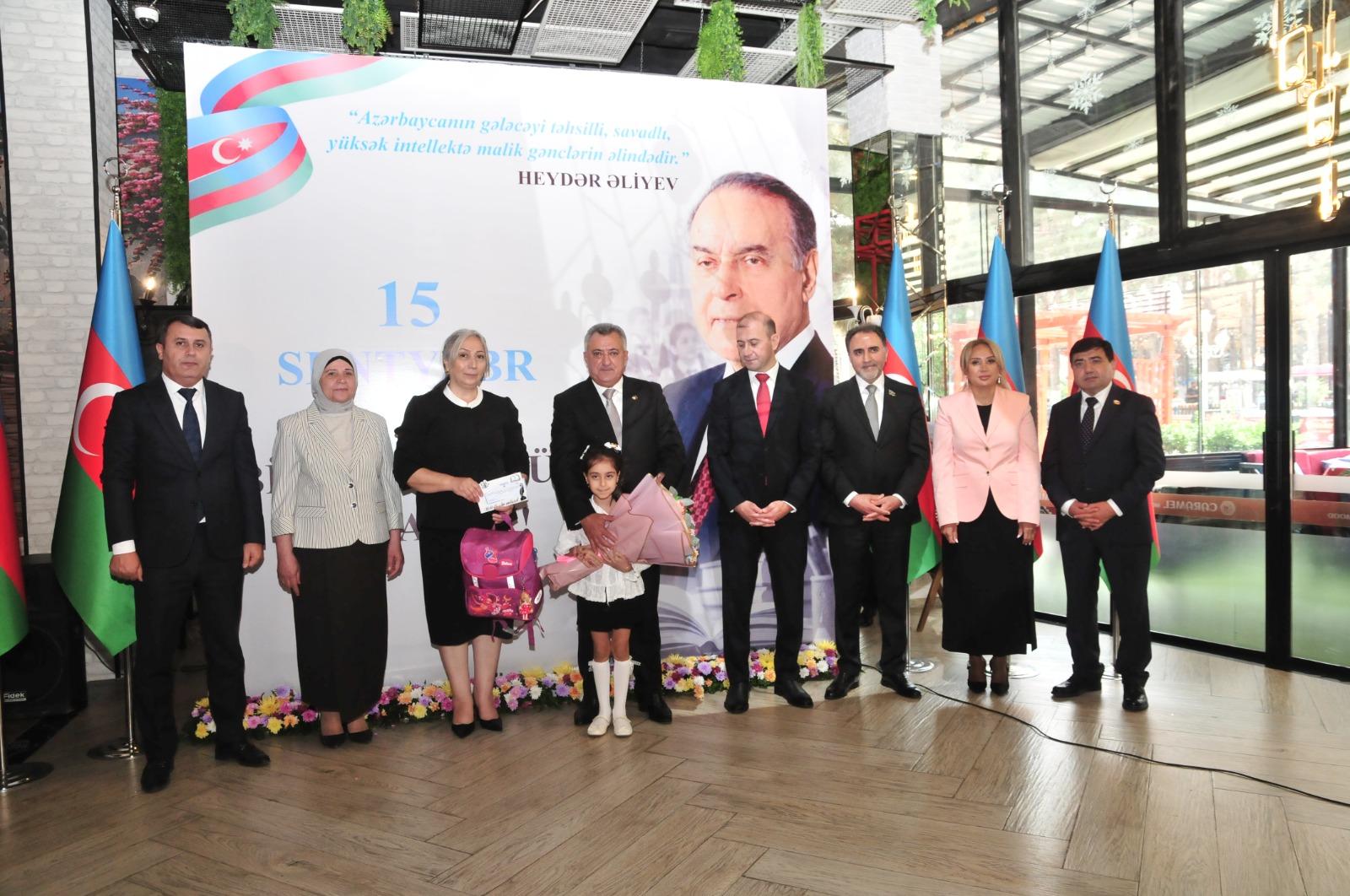 Abşeron rayonunda “Bilik günü” şəhid övladları ilə birgə qeyd edilib - FOTO