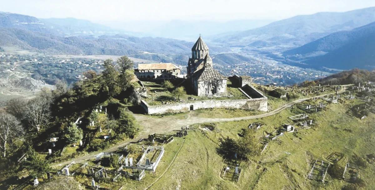 Xarici diplomatlar Gəncəsər monastırını ziyarət etdilər - FOTO