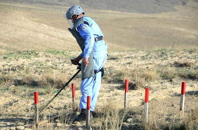 Azad edilmiş ərazilərdə daha 132 mina, 426 PHS aşkarlanıb