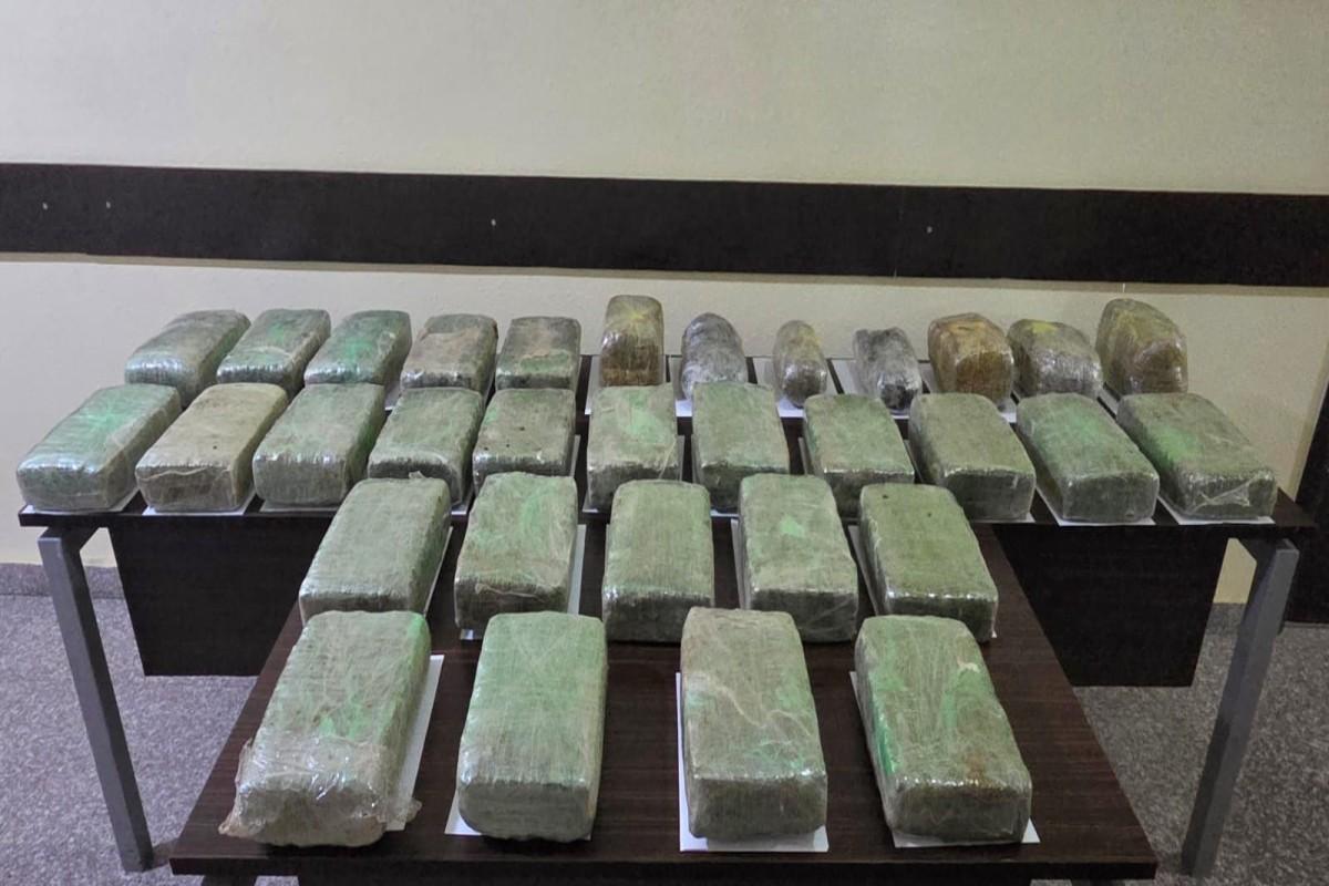 Külli miqdarda narkotik vasitənin İrandan Azərbaycana keçirilməsinin qarşısı alınıb