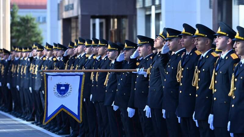 Polis Akademiyasında andiçmə mərasimi keçirilib Polis Akademiyasında andiçmə mərasimi keçirilib