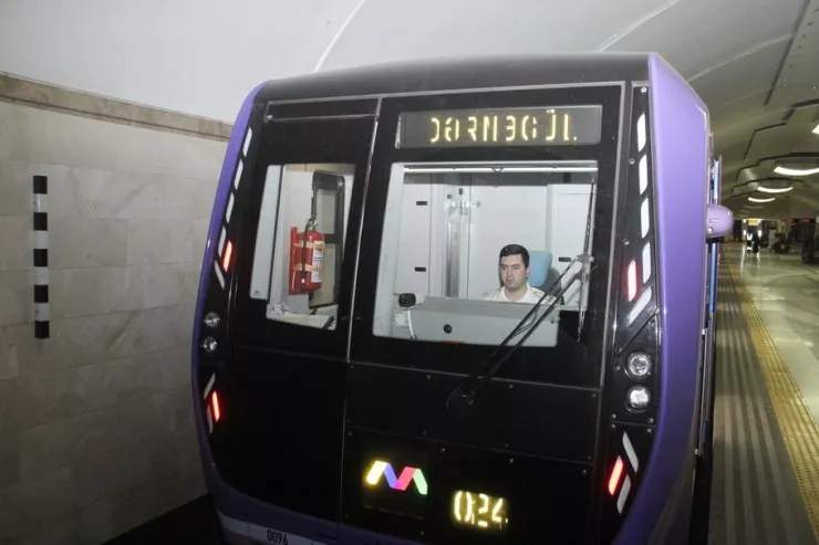 "Həzi Aslanov" metrosu bu tarixdə açılacaq "Həzi Aslanov" metrosu bu tarixdə açılacaq