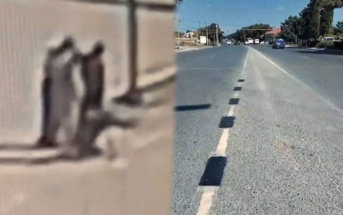 Bakıda düz xətti qırıq-qırıq xəttə çevirənlər kameraya düşdü - VİDEO Bakıda düz xətti qırıq-qırıq xəttə çevirənlər kameraya düşdü - VİDEO