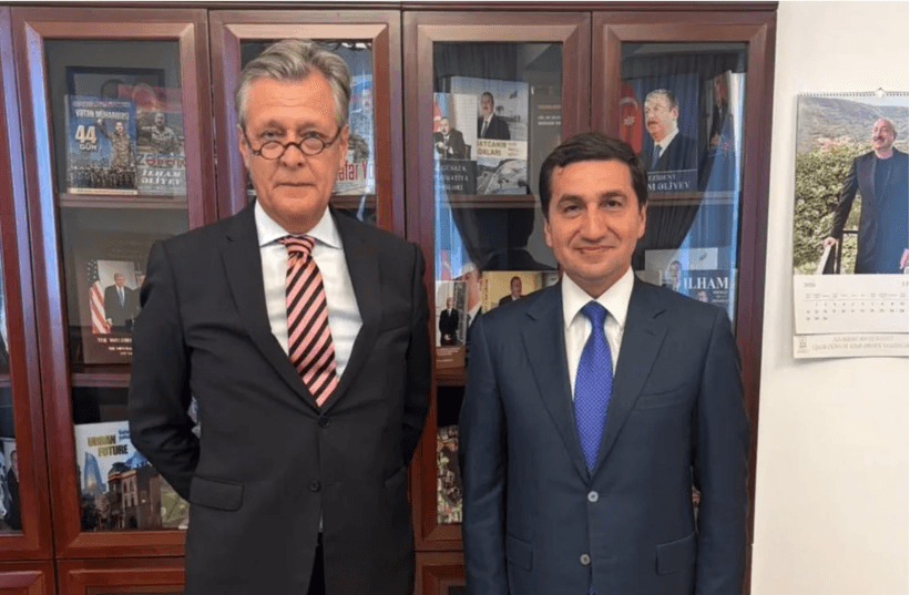 Hikmət Hacıyev və Almaniya səfiri ikitərəfli əməkdaşlığın perspektivlərini müzakirə ediblər Hikmət Hacıyev və Almaniya səfiri ikitərəfli əməkdaşlığın perspektivlərini müzakirə ediblər