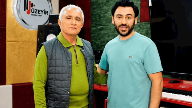 Alim Qasımov Üzeyir Mehdizadə ilə duetindən danışdı Alim Qasımov Üzeyir Mehdizadə ilə duetindən danışdı