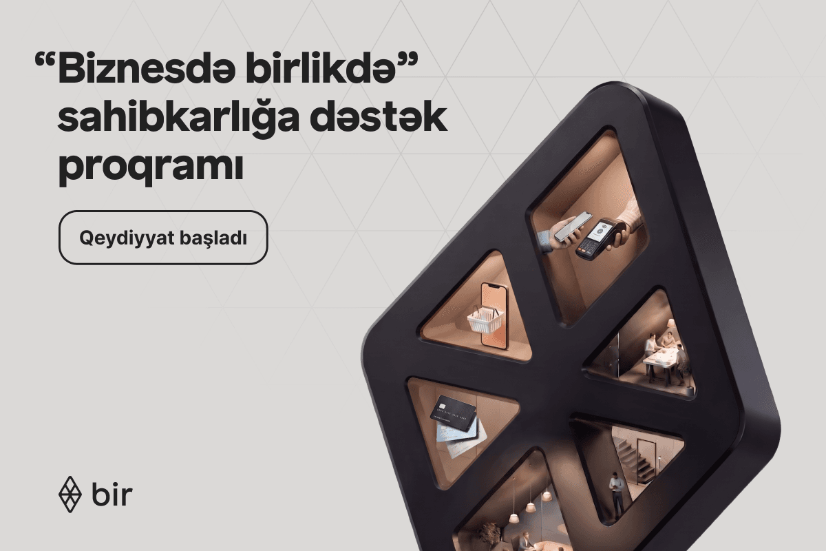 Bir-dən mikro sahibkarlar üçün rəqəmsal imkanlar: “Biznesdə birlikdə” proqramına start verildi Bir-dən mikro sahibkarlar üçün rəqəmsal imkanlar: “Biznesdə birlikdə” proqramına start verildi
