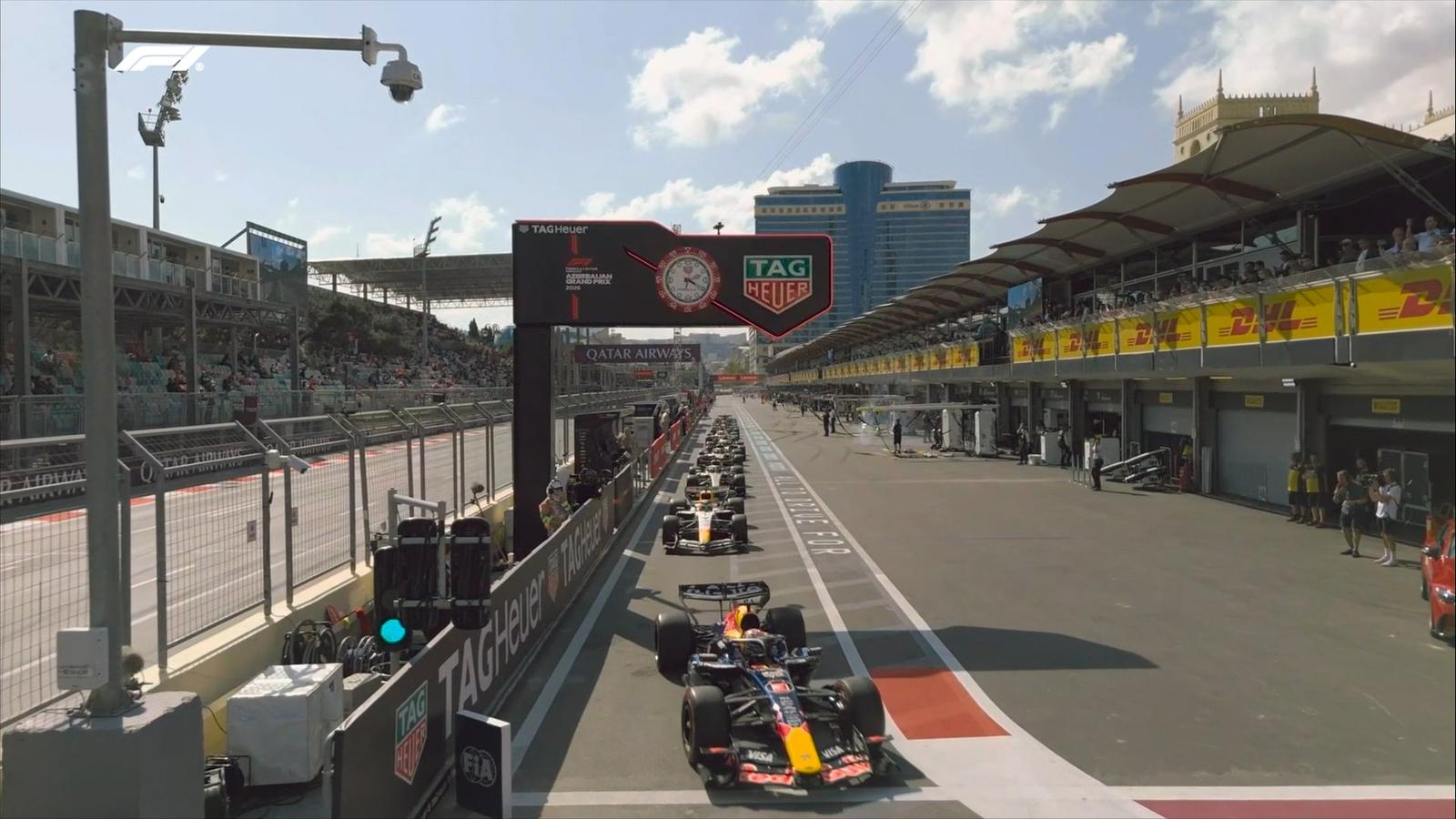 "Formula 1": Azərbaycan Qran-prisinin əsas yarışı start götürdü