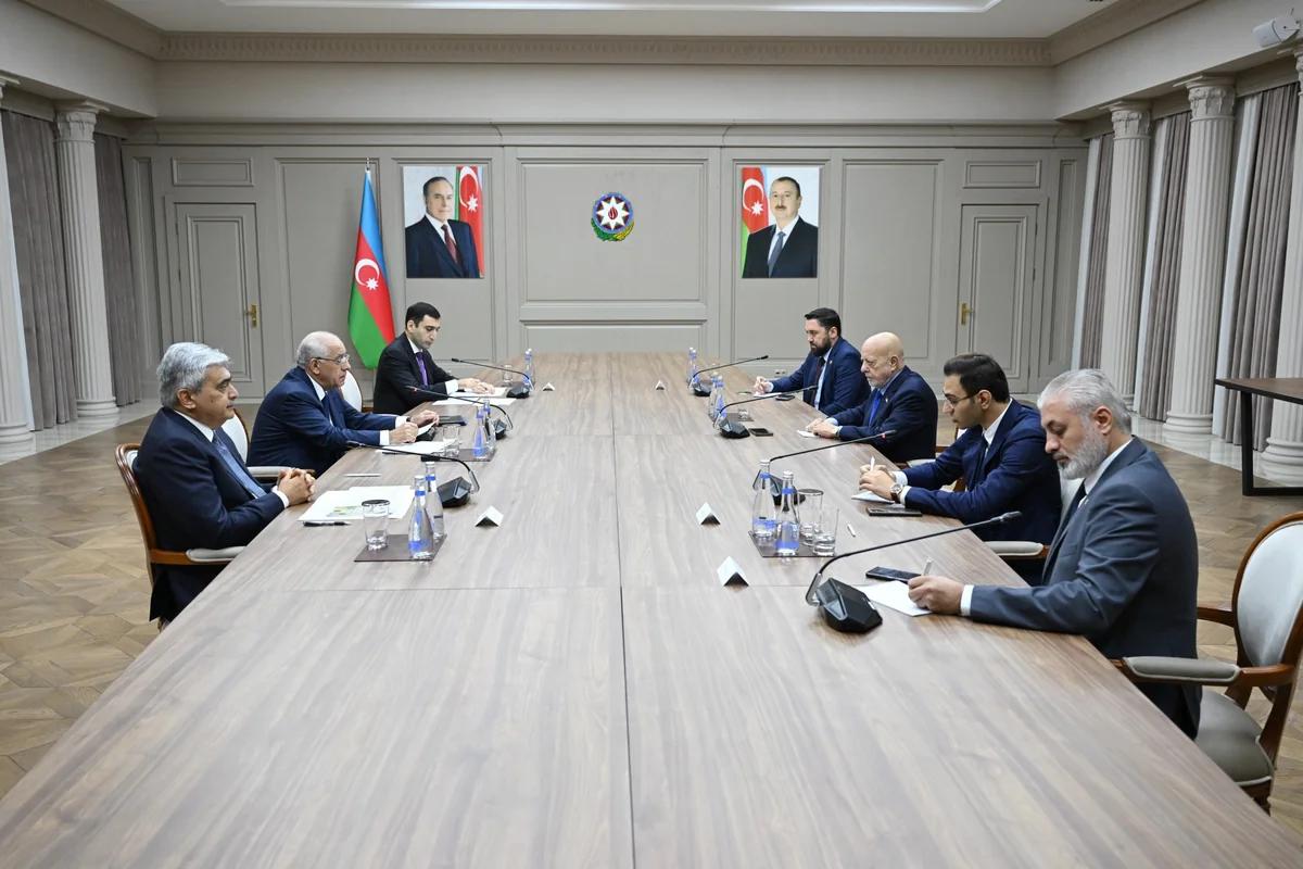 Əli Əsədov suriyalı naziri qəbul etdi