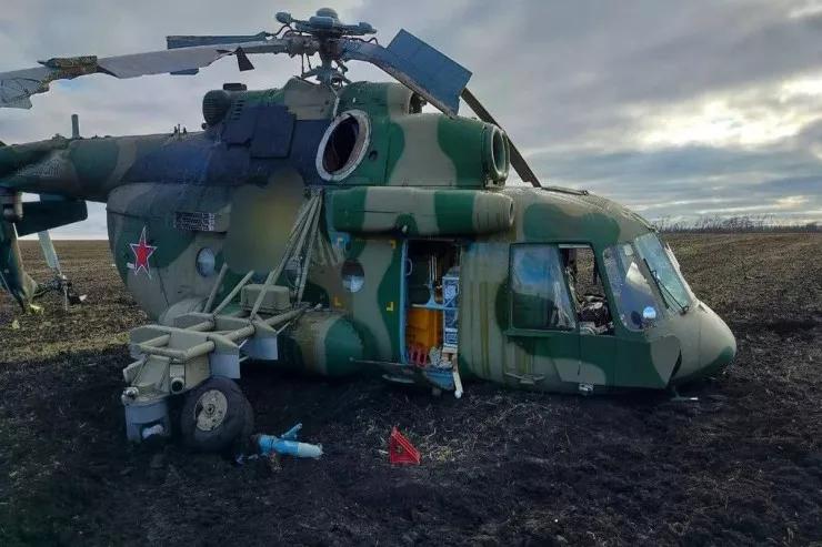Rusiyada hərbi helikopter qəzaya uğradı, üç nəfər öldü