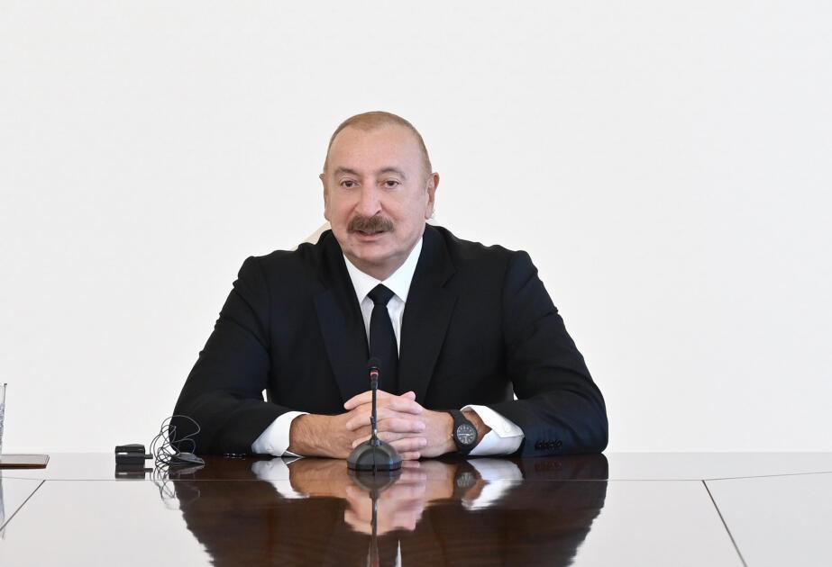 Prezident: Xəzər dənizini sülh, sabitlik və konstruktiv tərəfdaşlıq məkanı kimi qorumaq vacibdir
