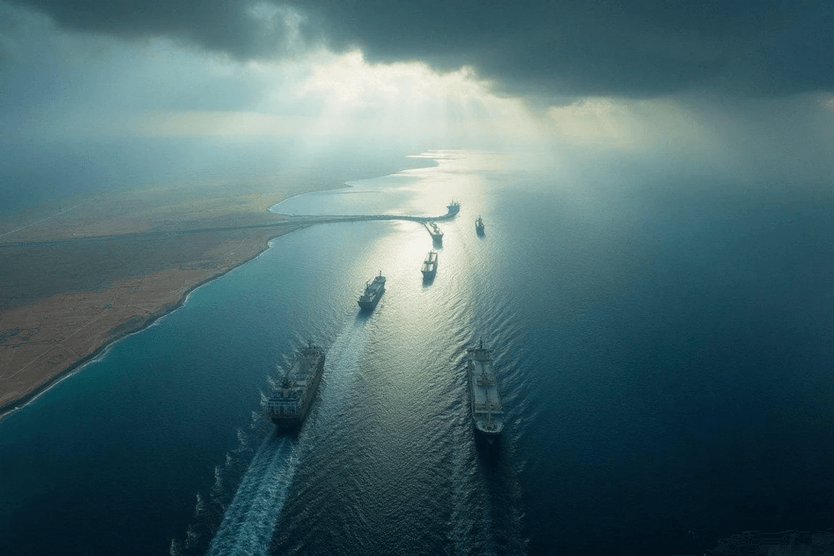 Hörmüz boğazında tanker naməlum mərmi ilə vuruldu