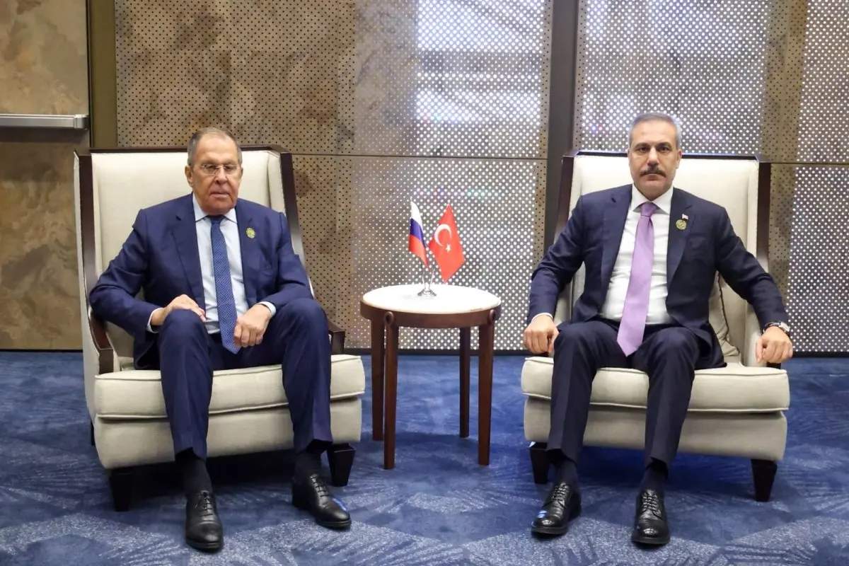Hakan Fidan Bakıda peskovla görüşdü Hakan Fidan Bakıda peskovla görüşdü