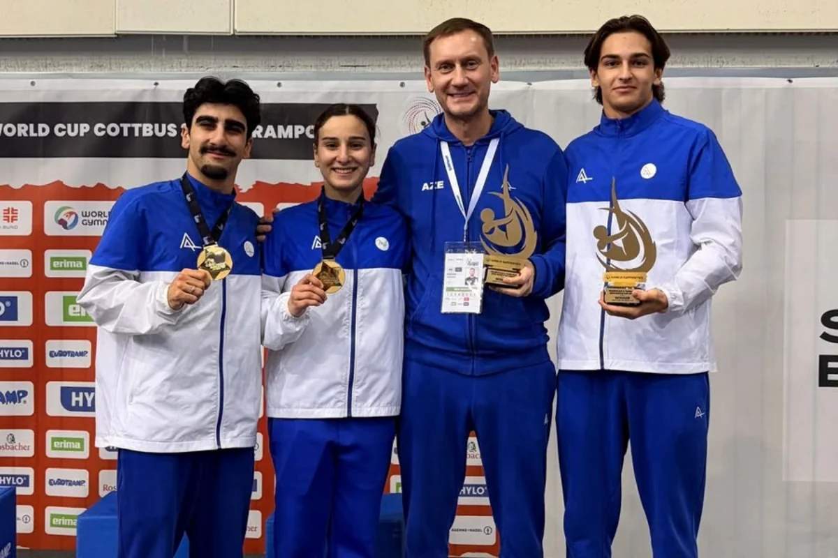 Azərbaycan gimnastları Dünya Kuboku seriyalarının qalibi olublar Azərbaycan gimnastları Dünya Kuboku seriyalarının qalibi olublar
