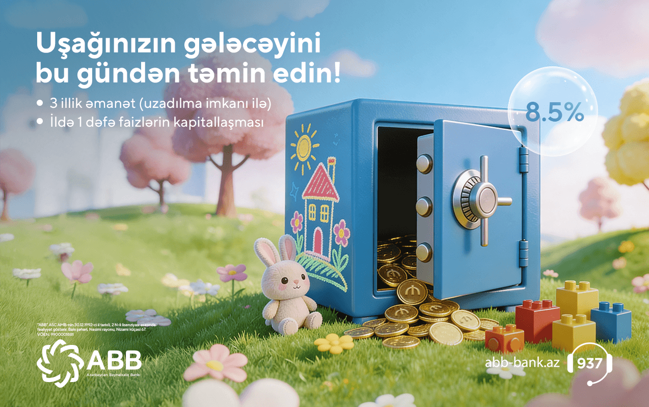 ABB-dən "Uşaq yığım" əmanəti