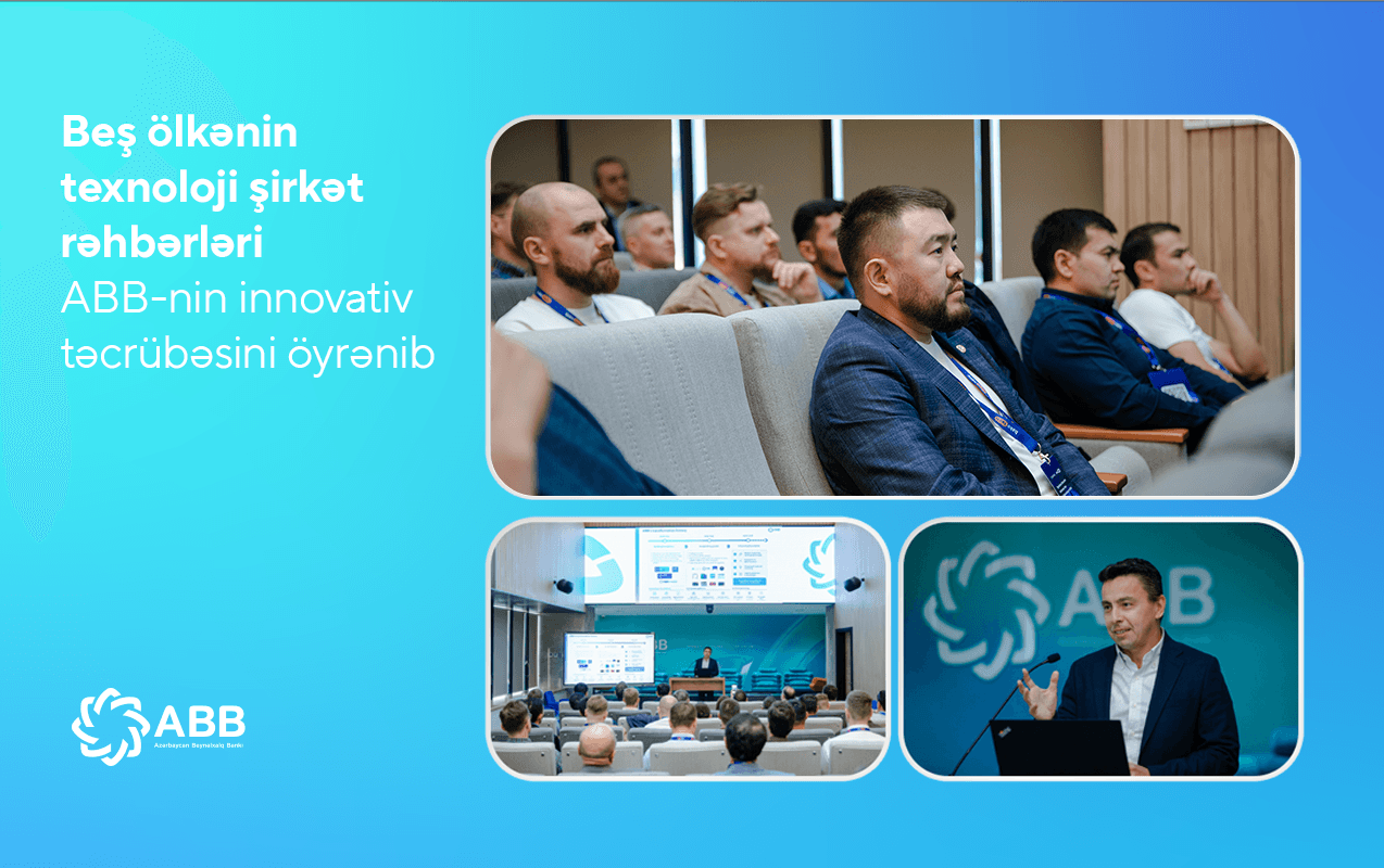 Beş ölkənin texnoloji şirkət rəhbərləri ABB-nin innovativ təcrübəsini öyrənib Beş ölkənin texnoloji şirkət rəhbərləri ABB-nin innovativ təcrübəsini öyrənib