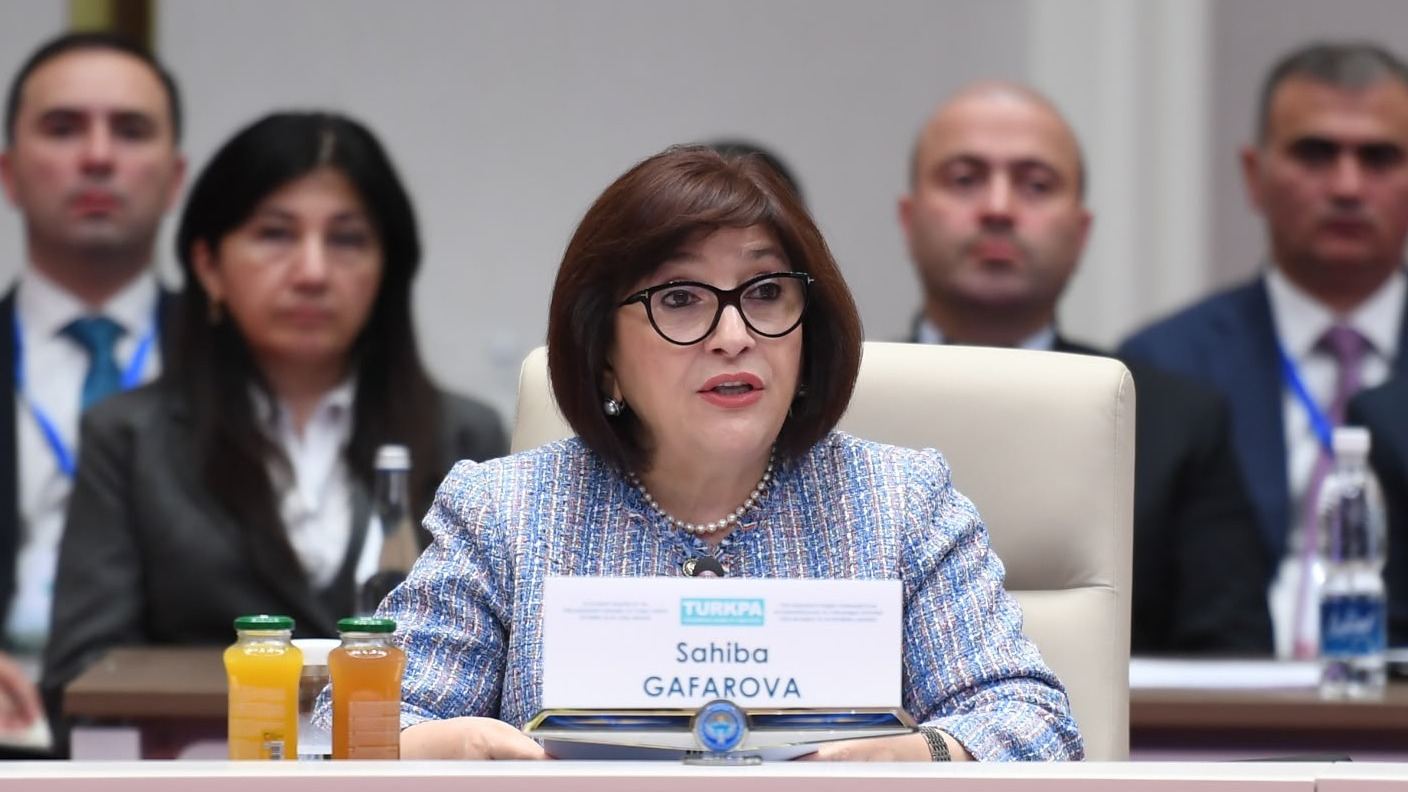 Sahibə Qafarova Bişkekdə parlamentlərarası əməkdaşlığın önəmindən danışdı Sahibə Qafarova Bişkekdə parlamentlərarası əməkdaşlığın önəmindən danışdı