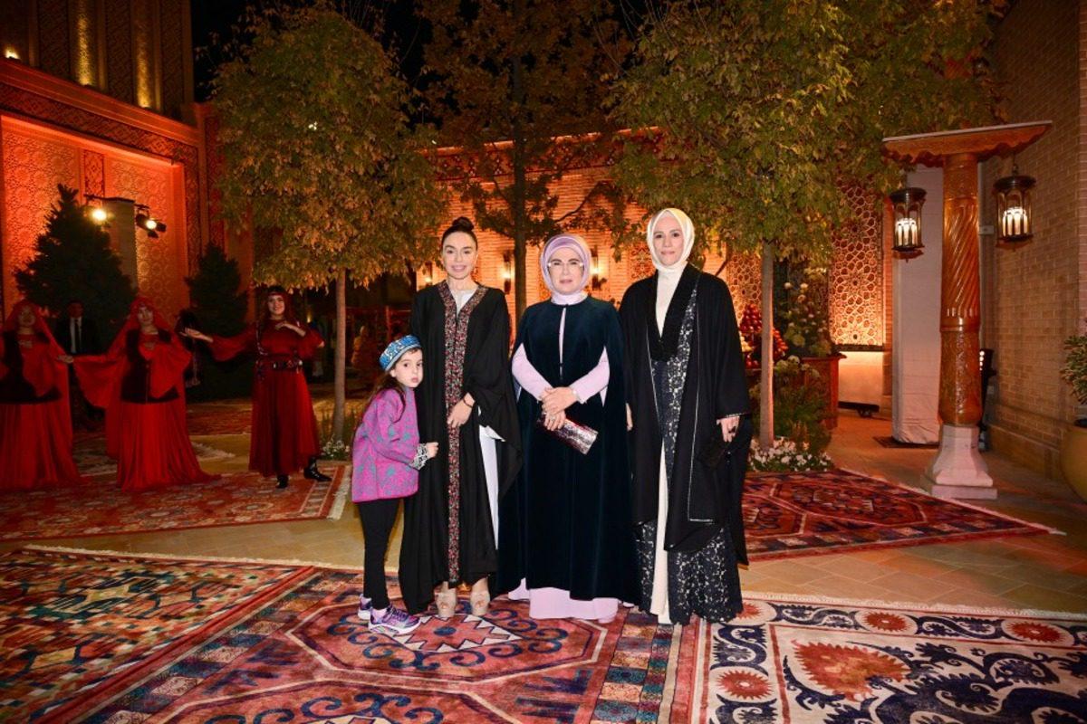 Leyla Əliyeva Əminə Ərdoğanla görüşdü
