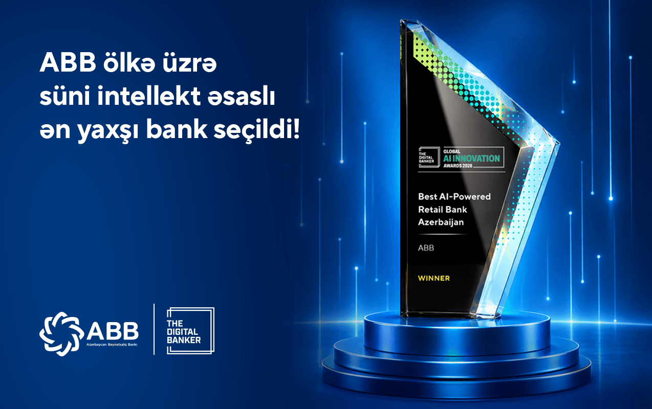 “The Digital Banker” ABB-ni Azərbaycanın ən yaxşı süni intellekt əsaslı bankı seçib “The Digital Banker” ABB-ni Azərbaycanın ən yaxşı süni intellekt əsaslı bankı seçib