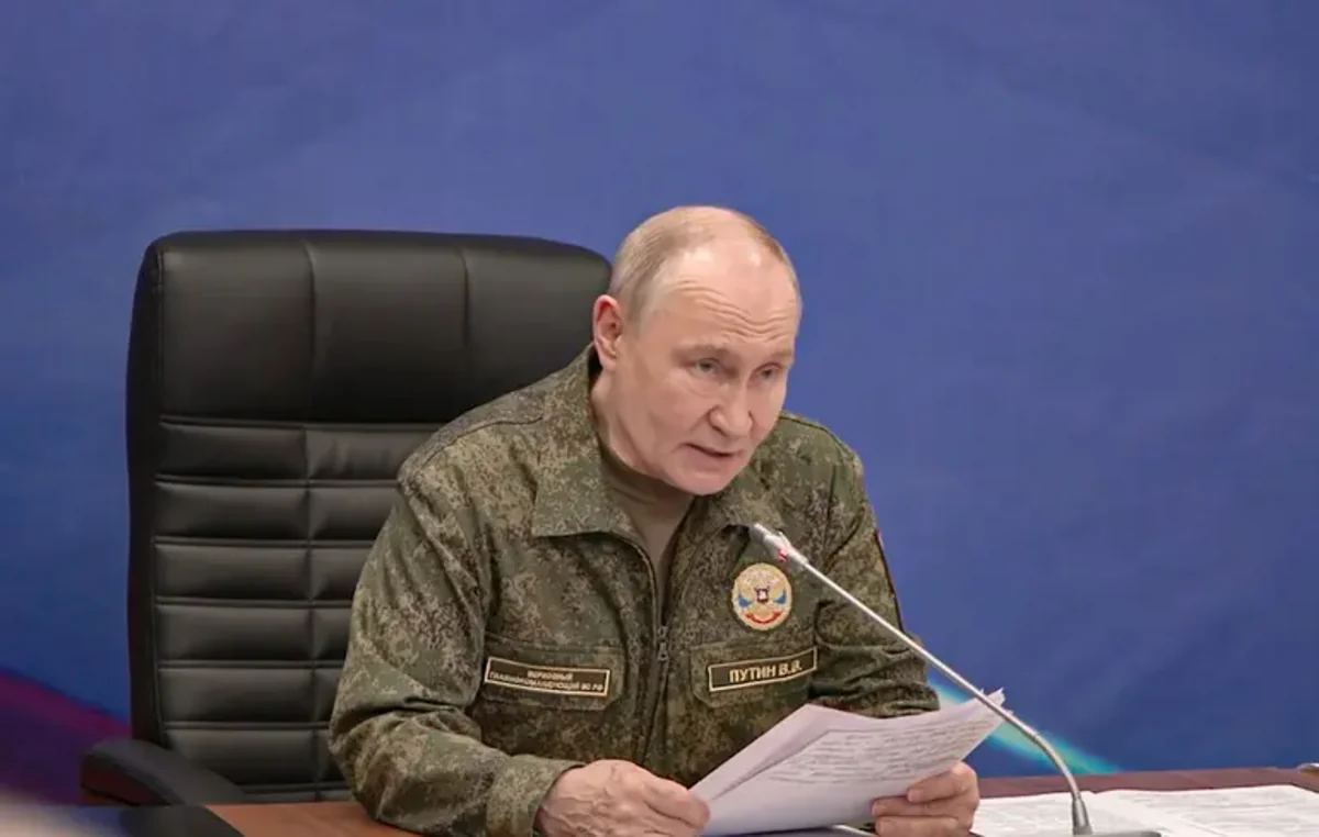 Putindən müharibənin bitməsi ilə bağlı anons Putindən müharibənin bitməsi ilə bağlı anons