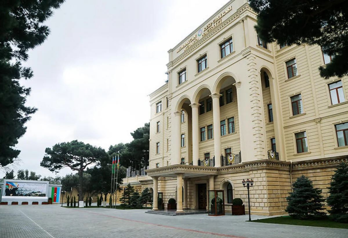 Müdafiə Nazirliyindən MƏLUMAT Müdafiə Nazirliyindən MƏLUMAT