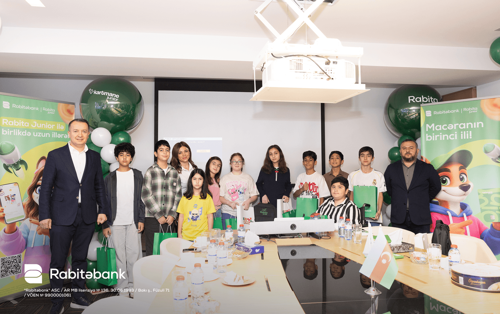 Rabitəbank “Rabita Junior”un ilk yaşını istifadəçiləri ilə birlikdə qeyd edib Rabitəbank “Rabita Junior”un ilk yaşını istifadəçiləri ilə birlikdə qeyd edib