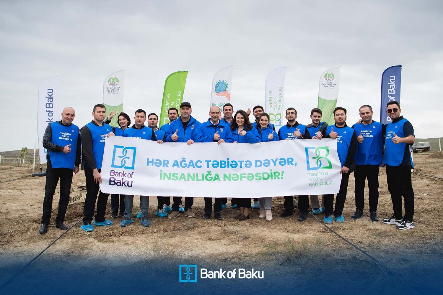 Bank of Baku növbəti ağacəkmə aksiyasını təşkil etdi Bank of Baku növbəti ağacəkmə aksiyasını təşkil etdi