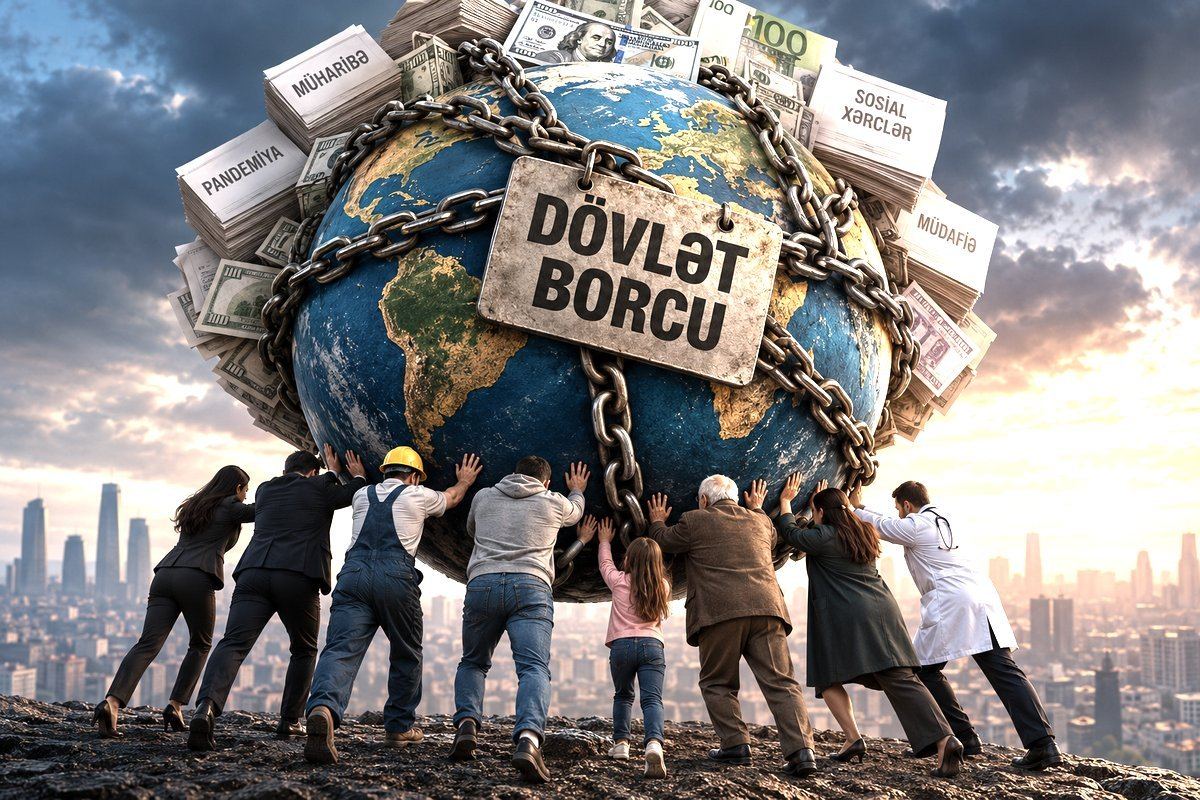 Dünya borc içindədir: Azərbaycanın borcu nə qədərdir? Dünya borc içindədir: Azərbaycanın borcu nə qədərdir?