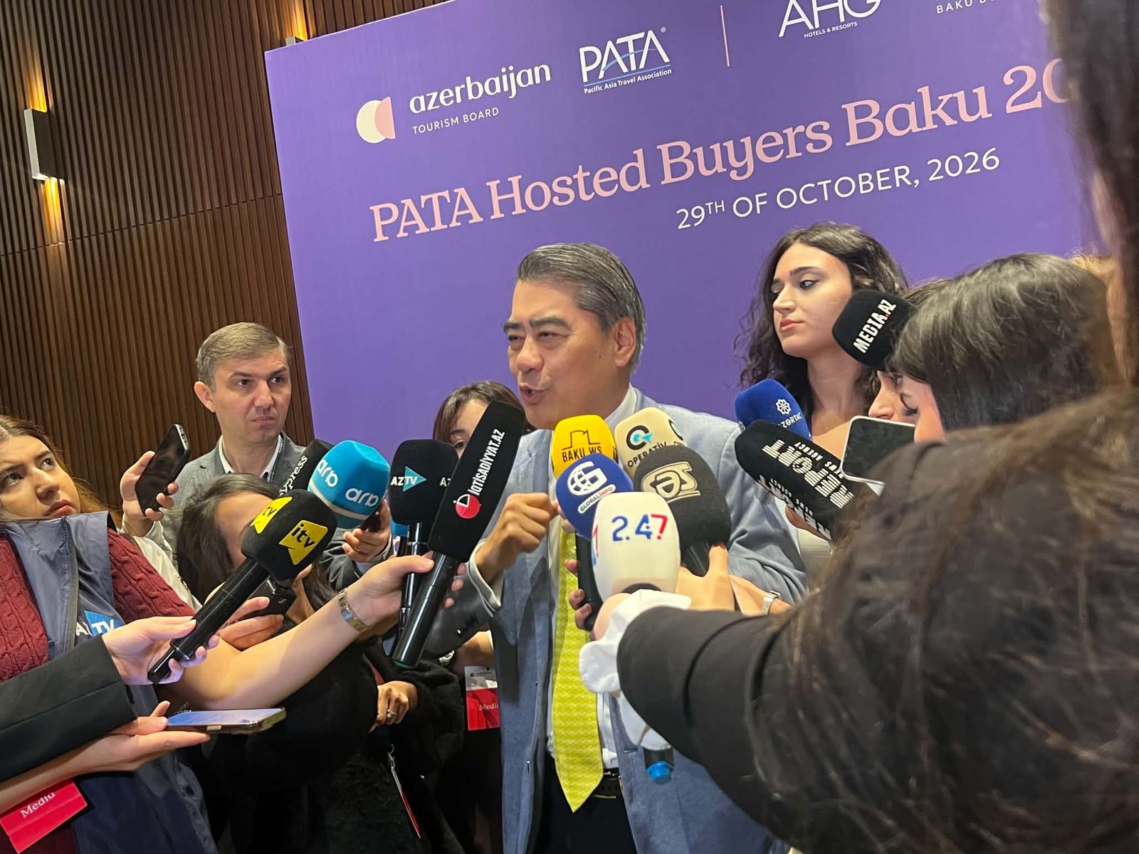 "Asiya ölkələrindən Azərbaycana turist axını artacaq” - PATA sədri "Asiya ölkələrindən Azərbaycana turist axını artacaq” - PATA sədri
