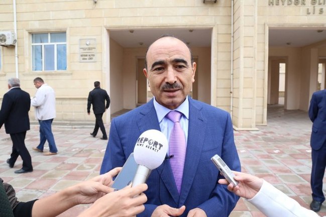 Kəmaləddin Heydərov səs verdi – FOTO