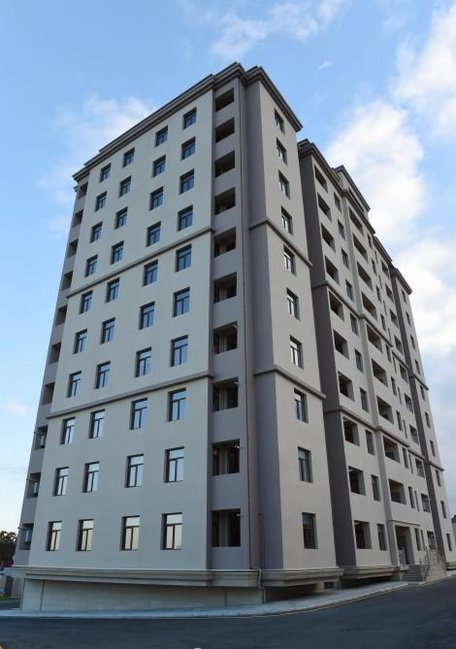 İlham Əliyev Sabunçuda - FOTO