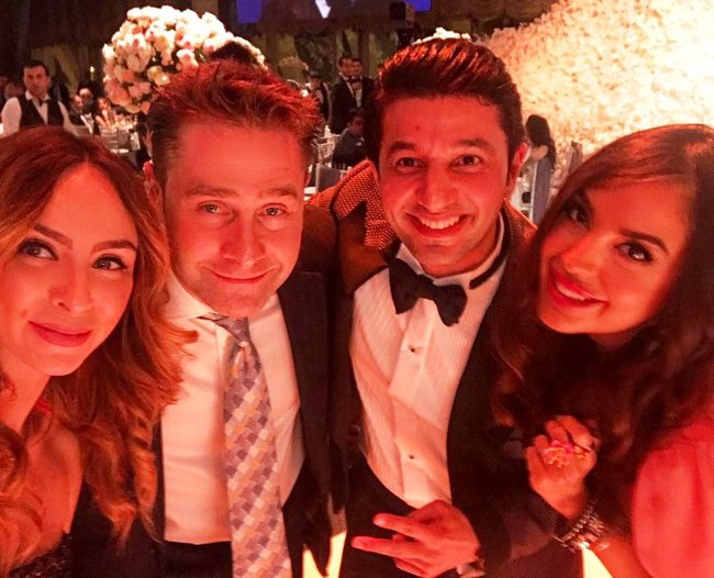 Leyla Əliyeva ilə Emin Ağalarov bir arada - TOYDA