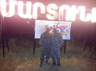 Cəbhədə öldürülən 37 yaşlı mayor - Ermənilər FOTO YAYDI
