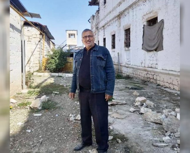 Dilqəm Əsgərov Şuşada yatdığı həbsxanaya getdi - FOTOLAR