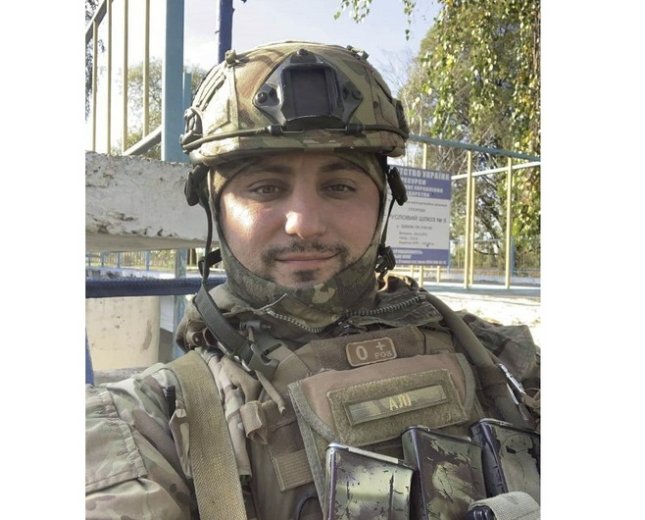 Ukraynada daha bir azərbaycanlı zabit yaralandı