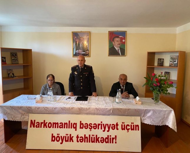 Tərtərdə “Gənclər narkomaniyaya yox deyir” mövzusunda tədbir keçirildi
