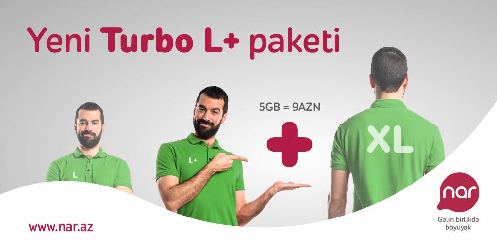 “Nar” yeni “Turbo L+” paketini təqdim edir